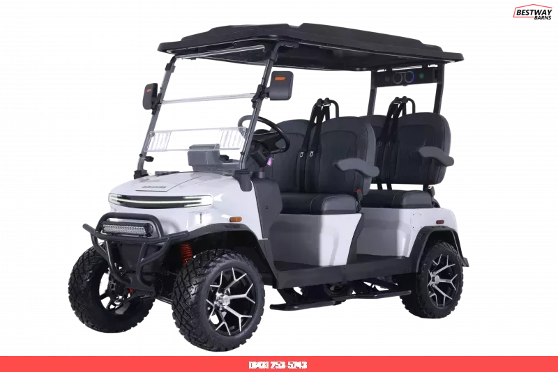 2025 Denago EV ROVER XL WHITE Golf Cart 1754097001