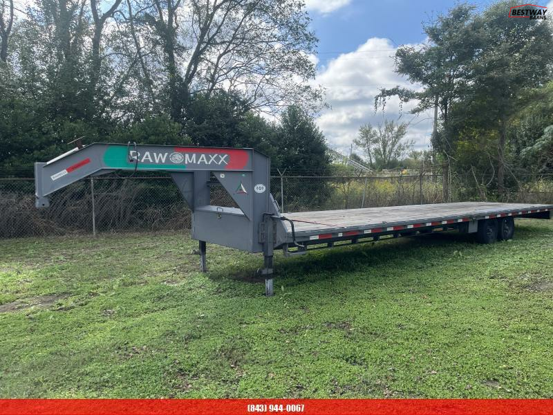 2023 RawMaxx 102 X 34 REPO GOOSENECK Equipment Trailer 1751559354