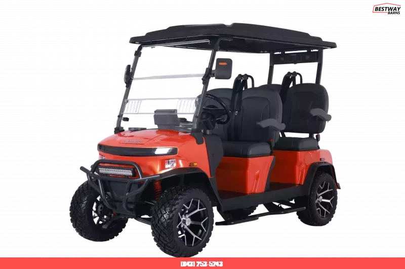 2025 Denago EV ROVER XL LAVA Golf Cart 1754097155
