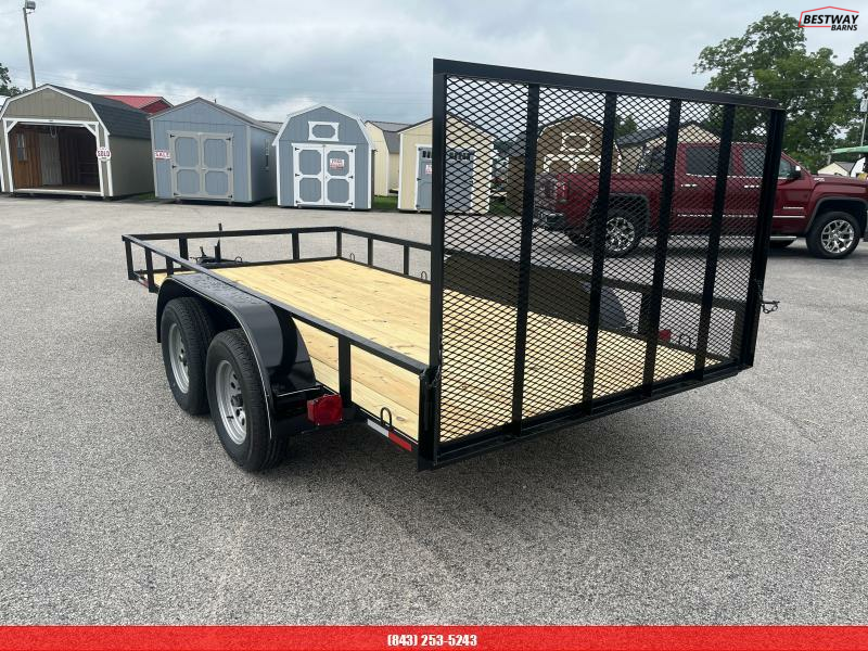 2023 Clay's Trailers 76 X 14 Tandem Utility Trailer Trailers Steel Buildings and Portable