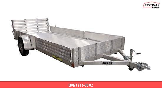 2023 Aluma 8115S-BT-SR Utility Trailer 2023 Aluma 8115S-BT-SR Utility Trailer