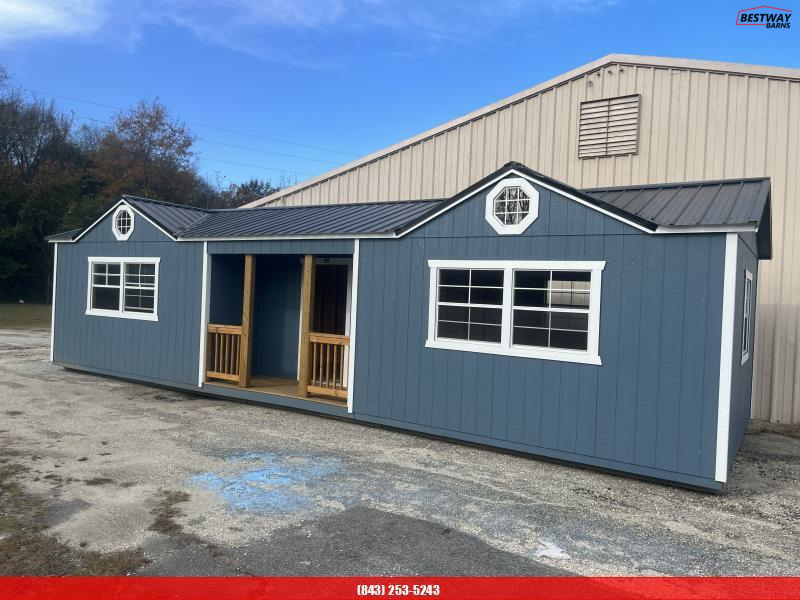 2024 Old Hickory 14X40 SIDE GABLE DORMER REPO Utility Shed 1733079891