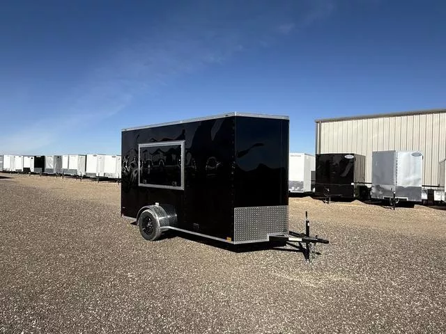 Stallion 6X12 - 7Ft Tall - 30AMP Electric Package - 3X5 Con