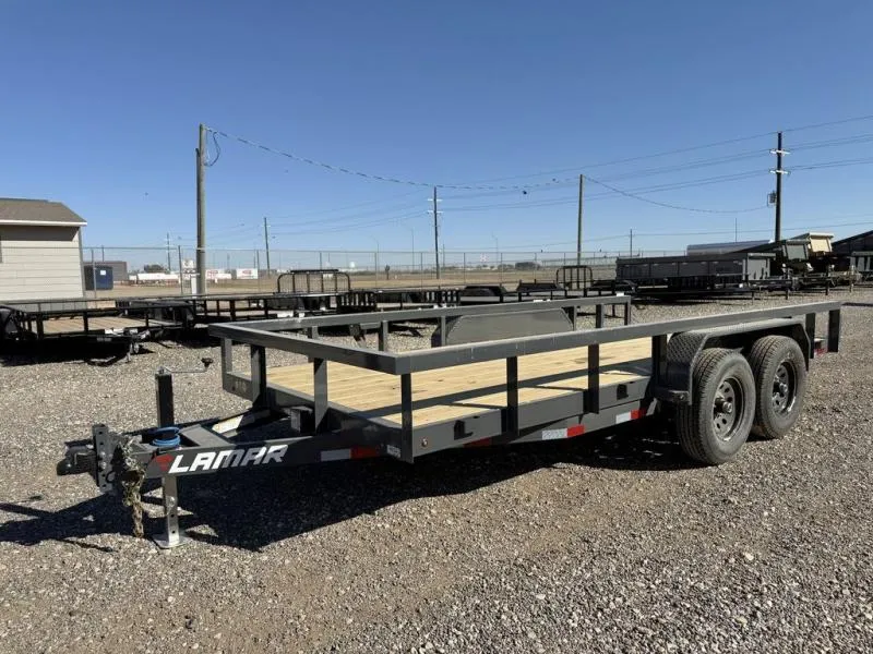  Lamar 83X16 (10K) Utility Trailer - 5" Frame - 16? Tires 
