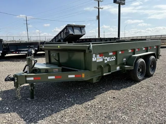  Delco 83X14 (14K) HD Dump - 8" I-Beam Frame - Spreader G 
