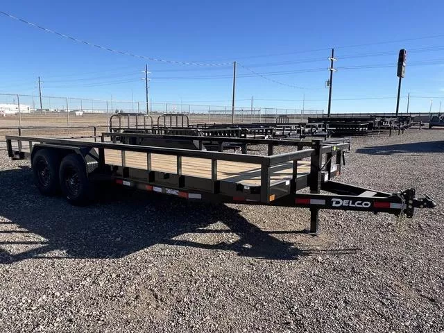  Delco 83X20 - 7K Axles - 14Ply Tires - 3? Square Tube Ra 