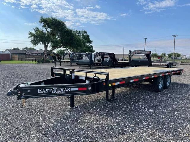 East Texas Trailers 102X24 (14K) Deck-Over - 10" Frame