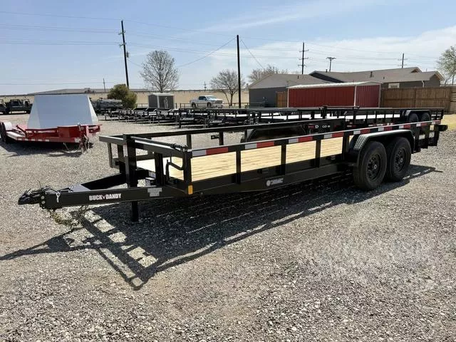  Buck Dandy 83X20 (14K) Utility Trailer - 6" Frame - 3" Square 