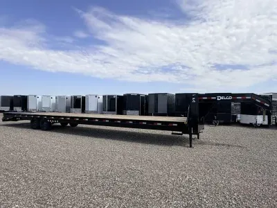  Delco 102X40 Hotshot Trailer - 8K Axles - Sliding Track  