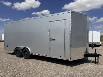 Stallion 8.5X20 - 7K Axles - 7Ft Tall - .080 Exterior - Loaded!