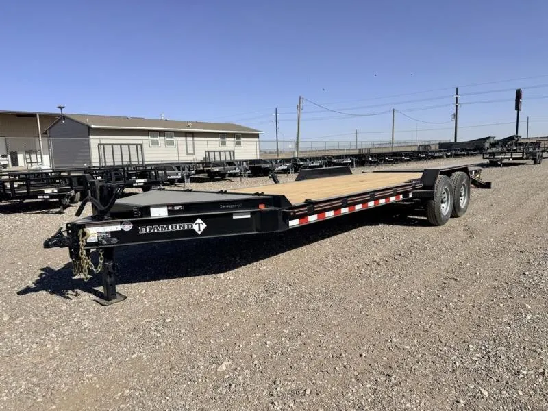 Diamond T 83X22 (15K) Equipment Trailer - 8" I Beam Frame -