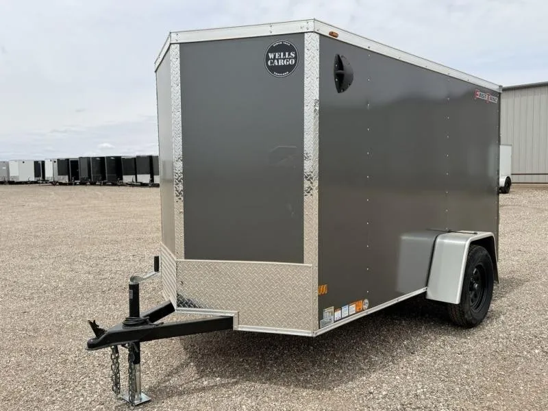  Wells Cargo 5X10 - 5.5Ft Tall - .080 Exterior - All Tube Frame 