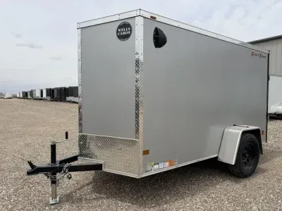  Wells Cargo 5X10 - 5.5ft Tall - .080 Exterior - All Tube Frame - Rope Rings 