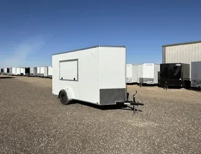 Stallion 6X12 - 7Ft Tall - 3X5 Concession Opening - 16” Cen