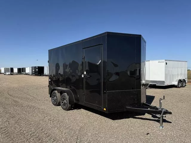 Look 7X14 - 7Ft Tall - Screwless - Blacked Out - Alumin