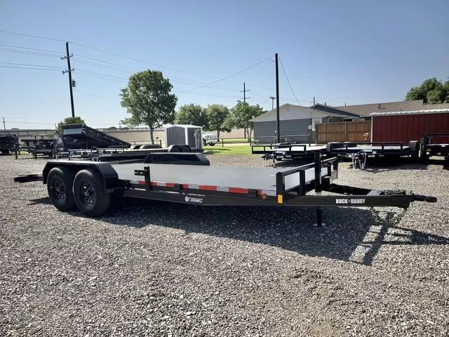 Buck Dandy 83X20 Steel-Floor (10K) Car Hauler - Dove Tail - D