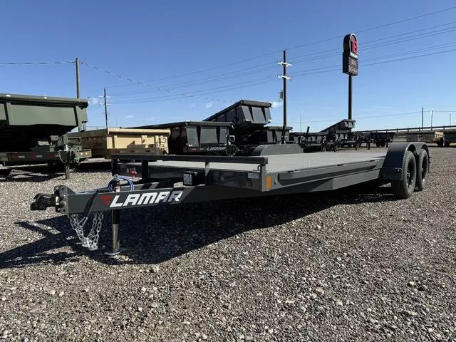 Lamar 83X20 Steel Floor Car Hauler -