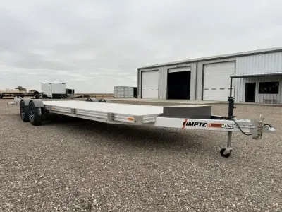 Timpte 1026 EZ Load Drop-Deck Aluminum Car Trailer - 4º L