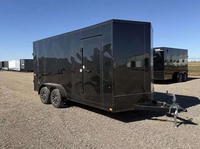  Look 7X16 - 7Ft Tall - Screwless - Blacked Out - Alumin 