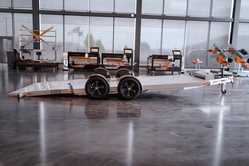  Timpte 720 EZ Load Drop-Deck Aluminum Car Trailer - 4? Lo 