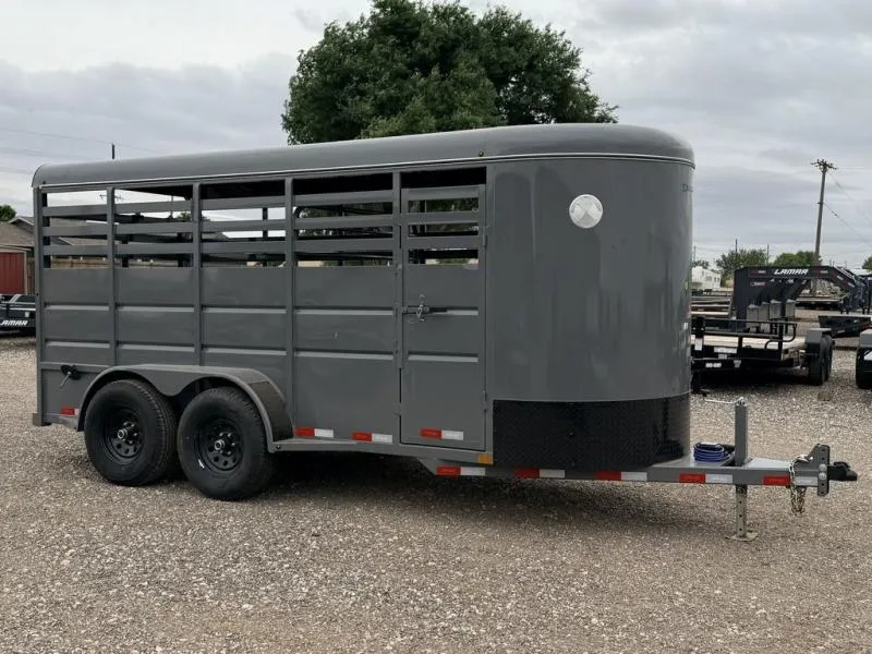 new Stock / Stock Combo Trailers Delco Trailers  for sale, in Lubbock, TX image-0