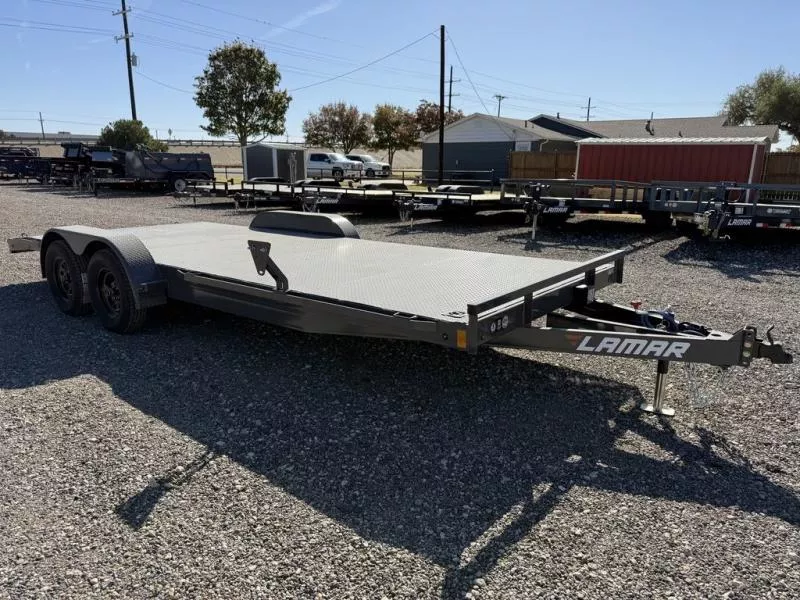 Lamar 83X20 Steel Floor Car Hauler - 5