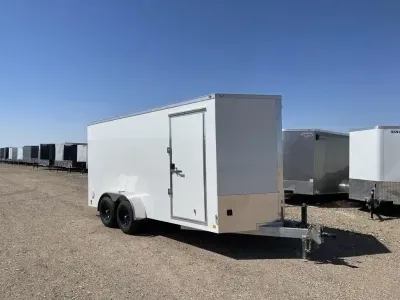 Celltech 7X16X7 - 30AMP Electric - Work Bench - Professional Grade Cargo Trailer
