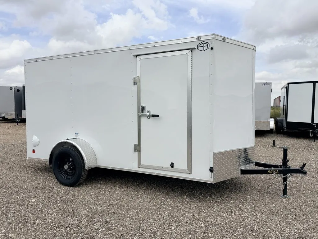 Continental Cargo 6X12 LVVH - 6Ft Tall - Semi Screwed Exterior