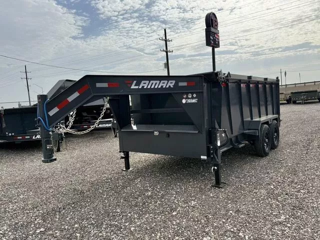  Lamar 83X14 Heavy Duty (14K) Dump Trailer - 6? Cylinder  