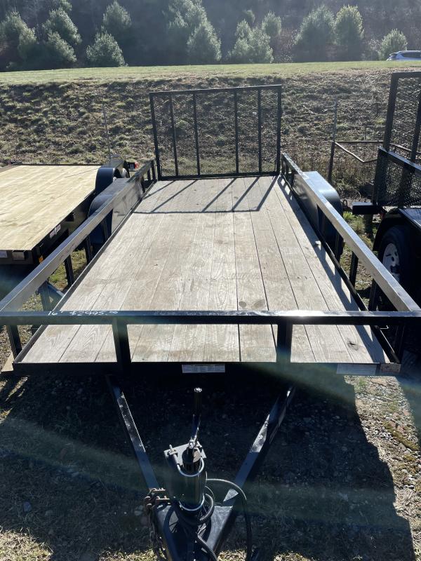 2021 Currahee LD616 76" x 16' Utility Trailer Blue Ridge Trailer