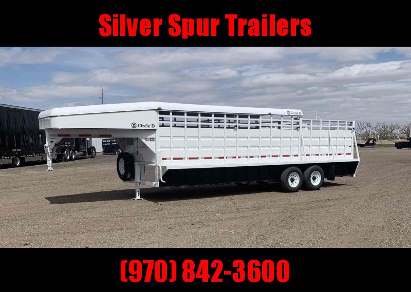 2021 Circle D 6.8x24 stock trailer Livestock Trailer 2021 Circle D 6.8x24 stock trailer Livestock Trailer
