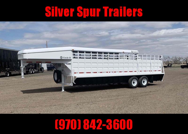 2021 Circle D 6.8x24 stock trailer Livestock Trailer 2021 Circle D 6.8x24 stock trailer Livestock Trailer