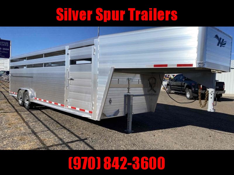 2022 Hillsboro Industries Endura Stock 7.5W x 26L x 6.8T Livestock Trailer 2022 Hillsboro Industries Endura Stock 7.5W x 26L x 6.8T Livestock Trailer