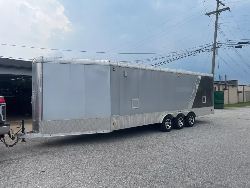 2014 R&R 29’ x 7.5’ Snowmobile Trailer 5 place