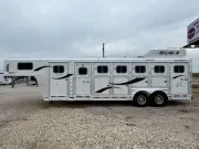2026 Platinum Coach 5 Horse Trailer w/Side Trainer Tack and Hydraulic Jack