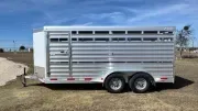 2026 Exiss Trailers 16' Stock Bumper Pull Trailer