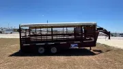 used Stock / Stock Combo Trailers Gooseneck  for sale, in Jarrell, TX Thumbnail 2