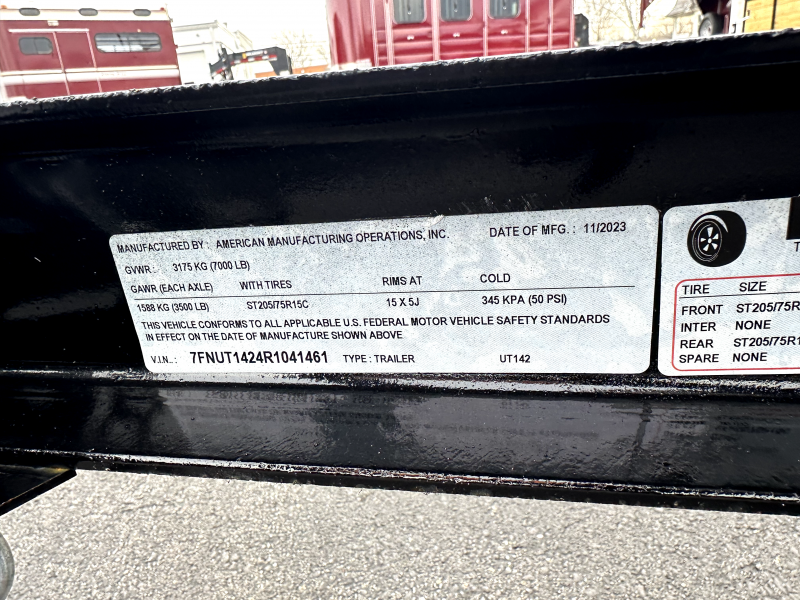 new Utility Trailers AMO  for sale, in Warren, OH Thumbnail 7