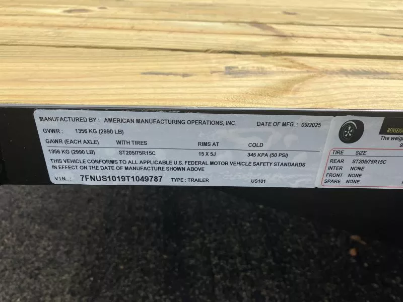 new Utility Trailers AMO  for sale, in Warren, OH Thumbnail 6