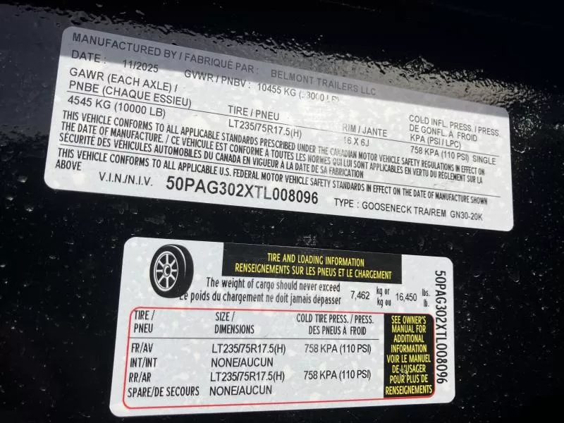 new Equipment / Flatbed Trailers Belmont  for sale, in Warren, OH Thumbnail 13