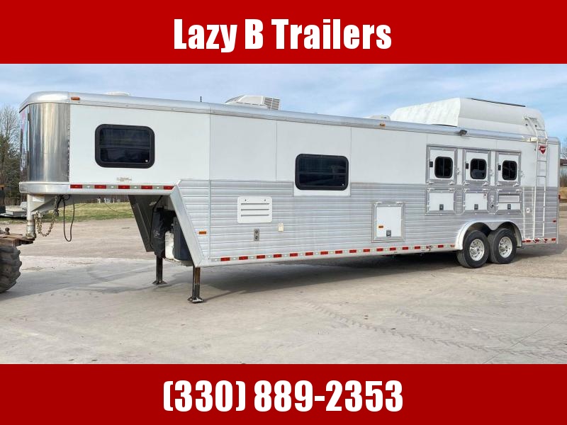 2007 Hart Trailers 3 Horse w/ 14'3" Outlaw LQ Horse Trailer 2007 Hart Trailers 3 Horse w/ 14'3" Outlaw LQ Horse Trailer