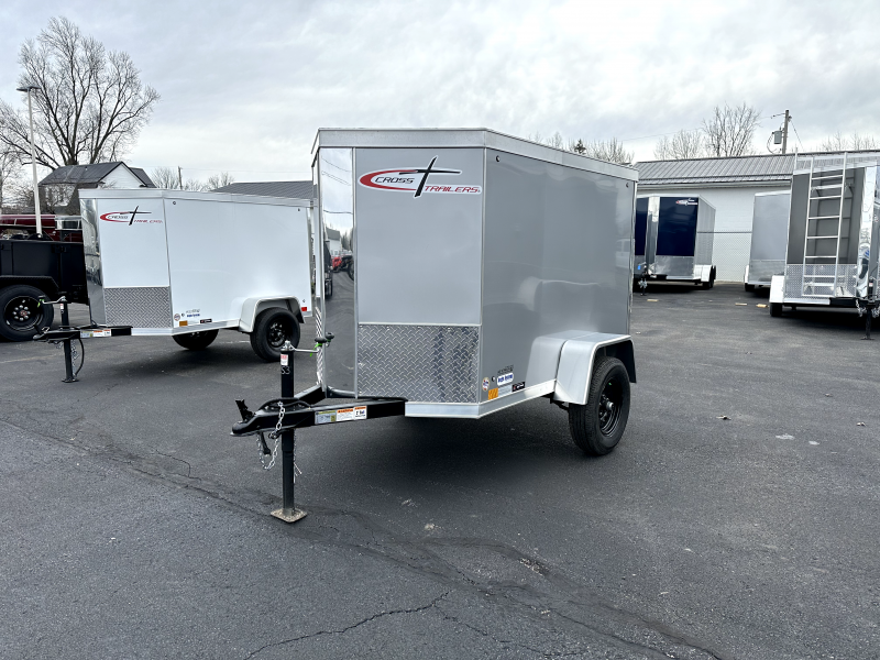 2024 Cross 4' x 6' Enclosed Cargo Trailer Lazy B Trailer Sales New