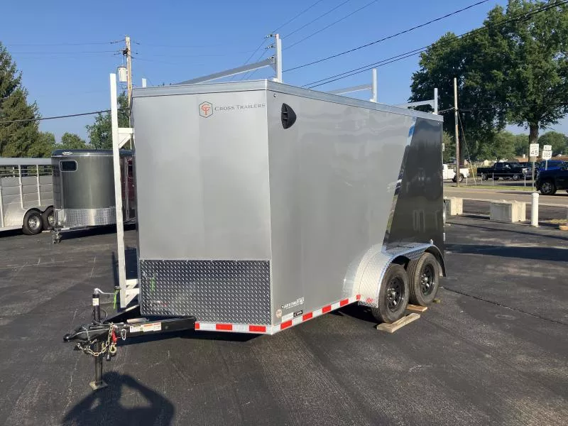 2025 Cross Trailers 7' x 12' Alpha Series Contractor Cargo / Enclosed Trailer