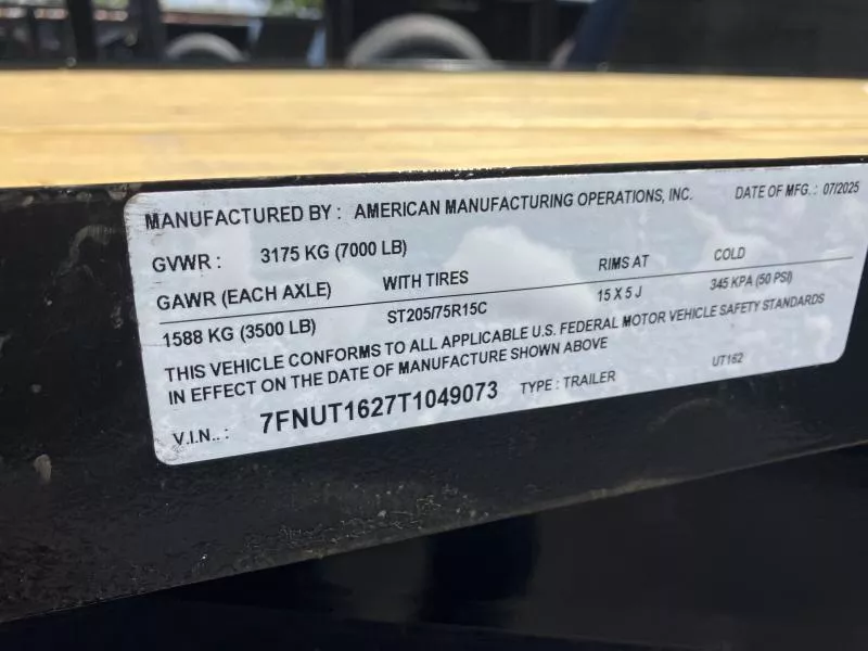 new Utility Trailers AMO  for sale, in Warren, OH Thumbnail 8