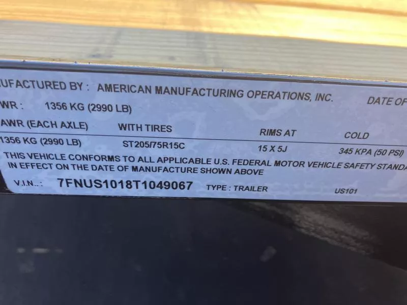 new Utility Trailers AMO  for sale, in Warren, OH Thumbnail 6