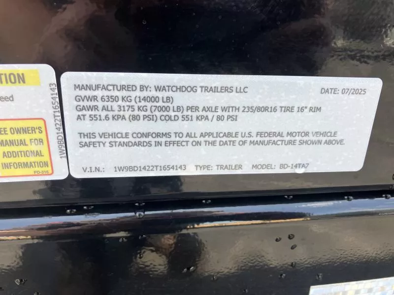 new Dump Trailers Watchdog  for sale, in Warren, OH Thumbnail 14