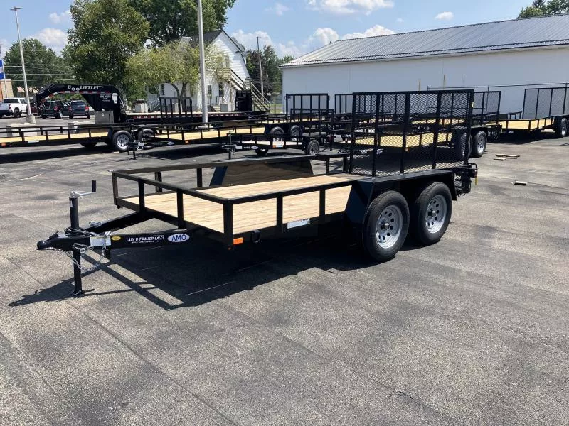 2025 AMO 76" x 12' Utility Trailer (Tandem Axle)