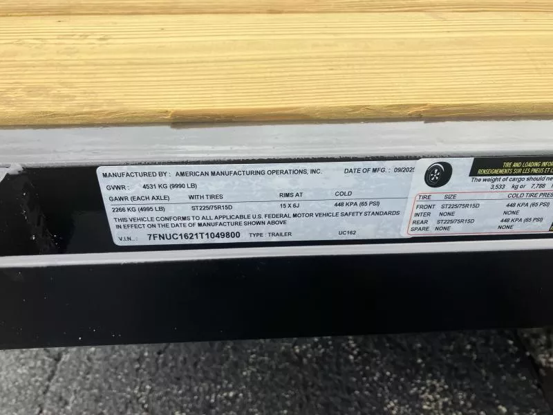new Equipment / Flatbed Trailers AMO  for sale, in Warren, OH Thumbnail 10