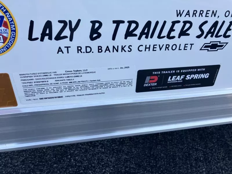 new Cargo (Enclosed) Trailers Cross Trailers  for sale, in Warren, OH Thumbnail 11