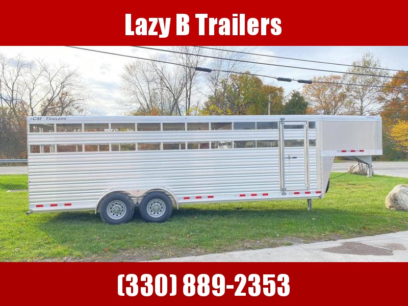 2020 CM 24' Aluminum Livestock Trailer 2020 CM 24' Aluminum Livestock Trailer
